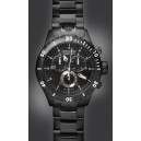 Montre Homme Immersion Whale All Black Chrono 8003
