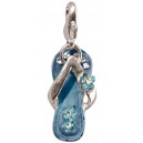  TRENDY CHARMS tong bleue CH21