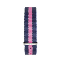 Bracelet Winchester 18mm Daniel Wellington  mixte Navy & rose - W0804DW