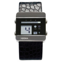 Montre Nooka Zoo Cuir Noir