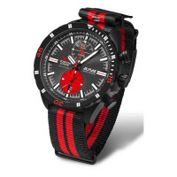 Montre Vostok Homme Modèle Almaz Noire et Rouge - 6S11-320C260