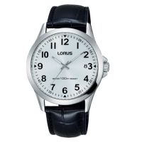 Montre Homme LORUS modèle CLASSIQUE Noire et Argentée - RS977CX9