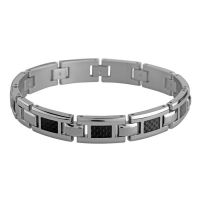 Bracelet Homme ROCHET modèle MERCURY Argenté - B533181A