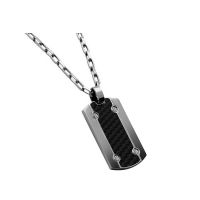 Pendentif Homme ROCHET modèle DEFENDER Argenté - P401381A