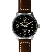 Montre Homme MOSCOW CLASSIC modèle Wings Aviator Noire et Marron - 2416-06031180
