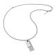 Bijoux POLICE BLAST Collier métal avec plaque - PL24049PSS-01