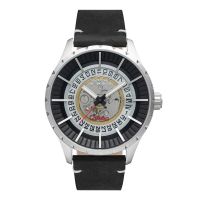 Montre VLASON CCCP Homme Noir cœur ouvert - CP-7056-01