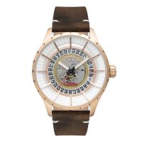 Montre VLASON CCCP Homme Blanc cœur ouvert - CP-7056-04