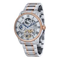 Montre Longitude Auto Dual Time EARNSHAW Homme Blanc squelette - ES-8006-33