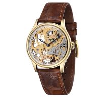 Montre BAUER Mécanique EARNSHAW Homme Doré squelette - ES-8049-02