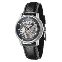 Montre CORNWALL Auto EARNSHAW Homme Noir squelette - ES-8110-01