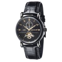 Montre MASKELYNE Auto EARNSHAW Homme Noir pailleté - ES-8114-02