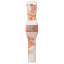 Montre odm MysteriousV Twiggy - blanche/motifs orange