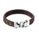 Bracelet Police Baxter MARRON pour homme - PL717-03-19