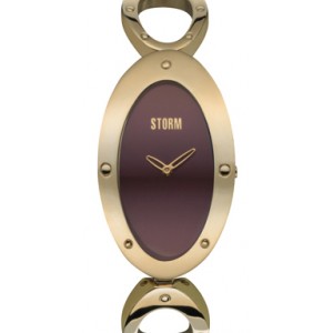 Montre STORM CONNECT marron pour femme ST4673-GD