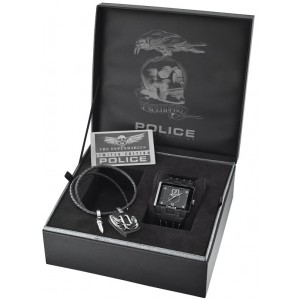 Coffret POLICE The Expendables Montre et collier