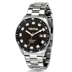 Montre YEMA Superman YMHF1107 cadran noir