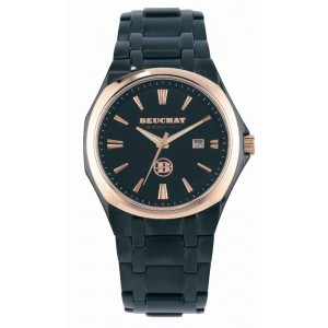 Montre homme Beuchat SEAGULL classique 3 aiguilles 100M BEU 0350-1