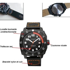 Montre GUIONNET Hydromaster Commando HDC100BP